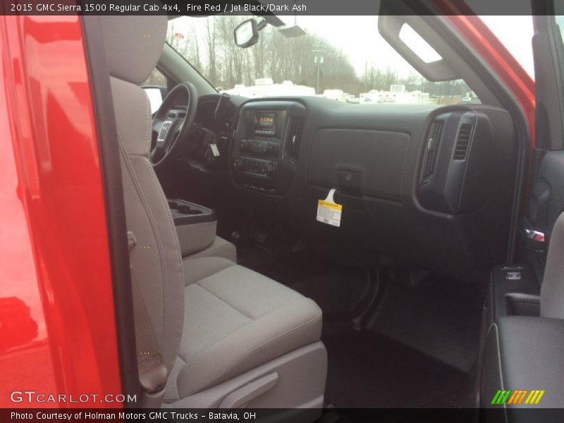 Fire Red / Jet Black/Dark Ash 2015 GMC Sierra 1500 Regular Cab 4x4