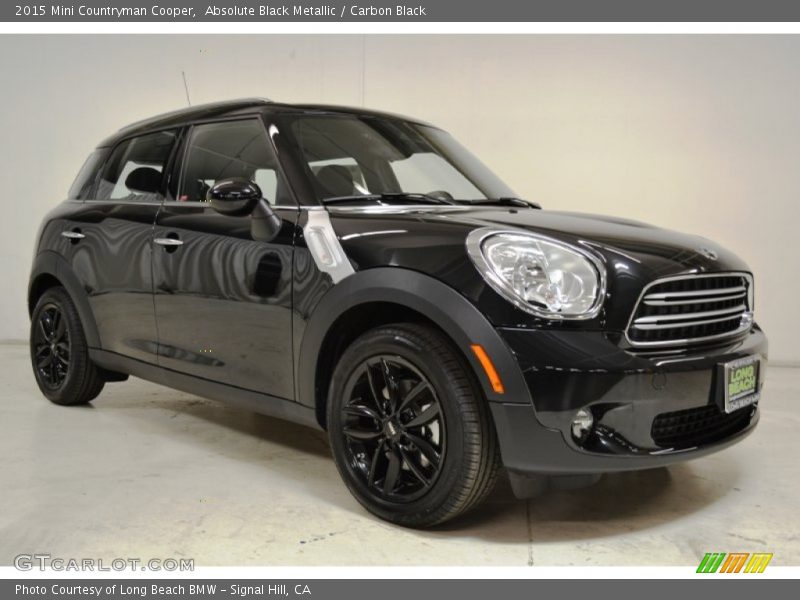 Absolute Black Metallic / Carbon Black 2015 Mini Countryman Cooper