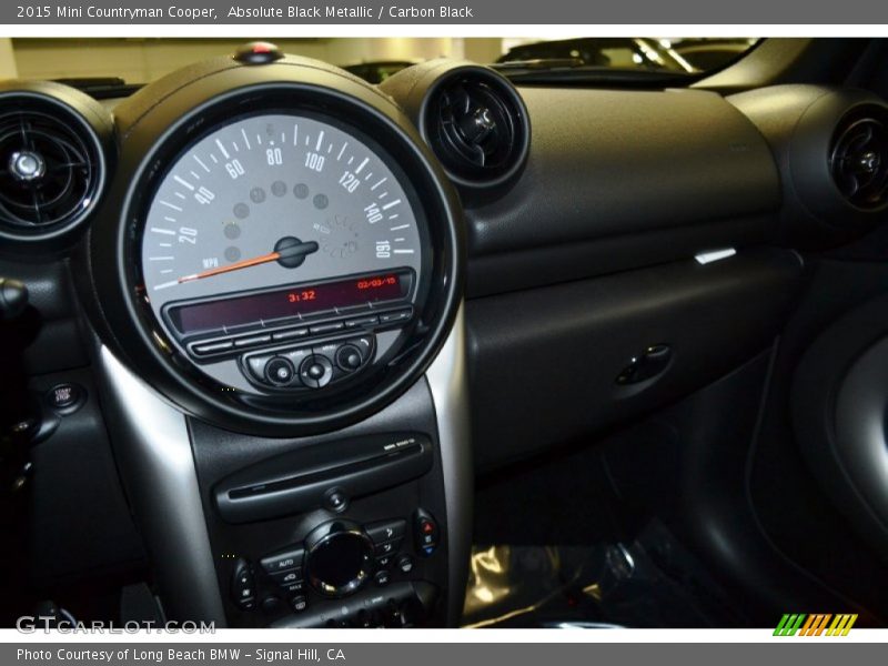 Absolute Black Metallic / Carbon Black 2015 Mini Countryman Cooper