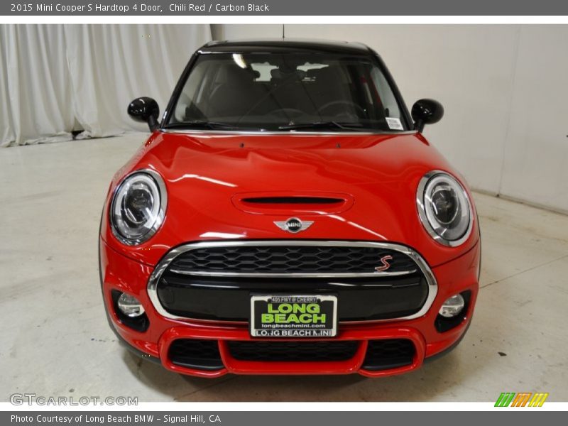 Chili Red / Carbon Black 2015 Mini Cooper S Hardtop 4 Door