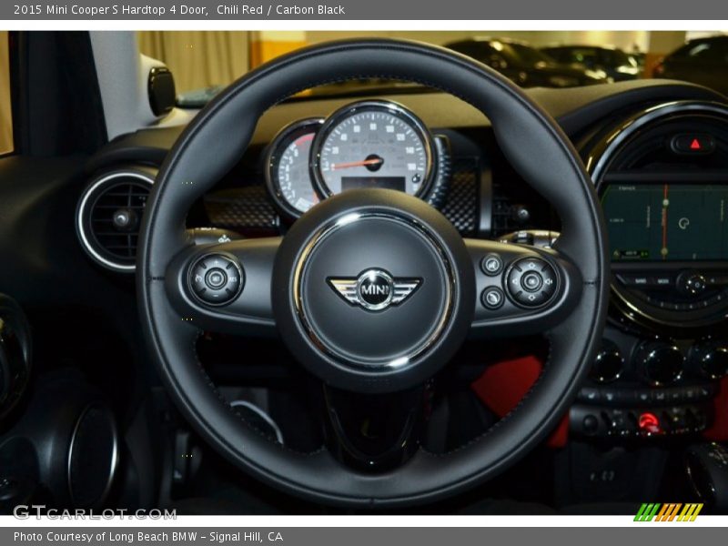 Chili Red / Carbon Black 2015 Mini Cooper S Hardtop 4 Door