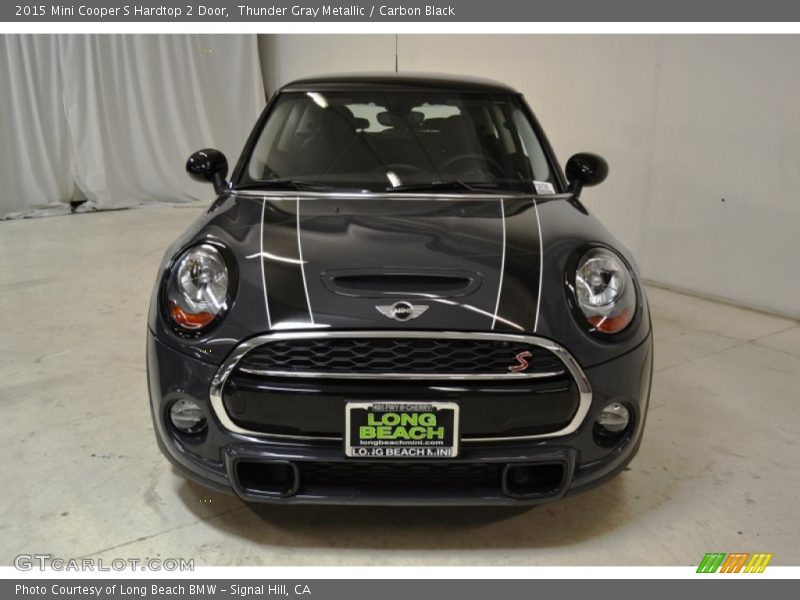 Thunder Gray Metallic / Carbon Black 2015 Mini Cooper S Hardtop 2 Door