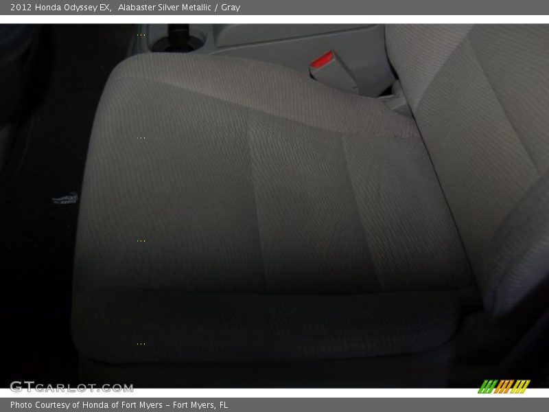Alabaster Silver Metallic / Gray 2012 Honda Odyssey EX