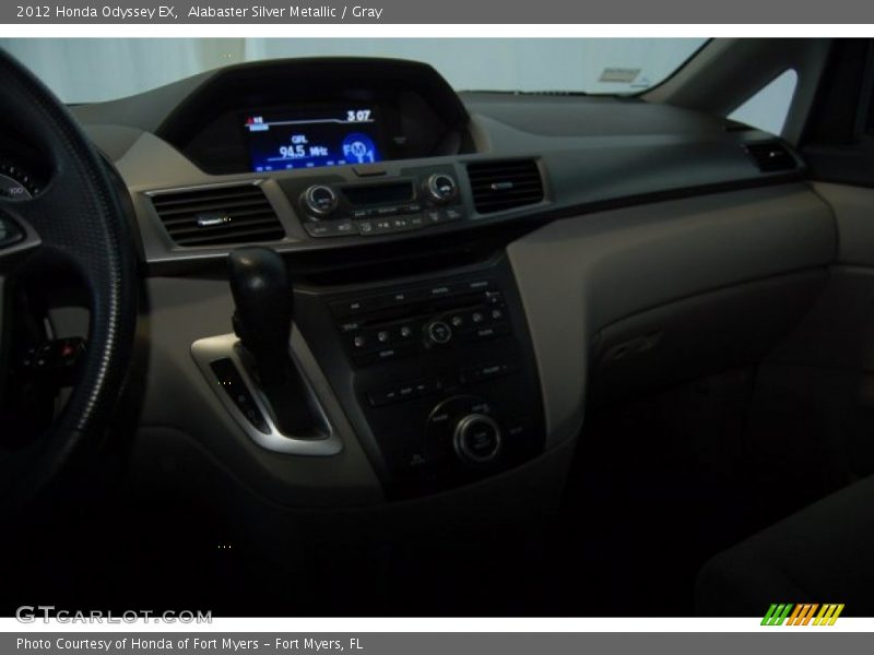 Alabaster Silver Metallic / Gray 2012 Honda Odyssey EX