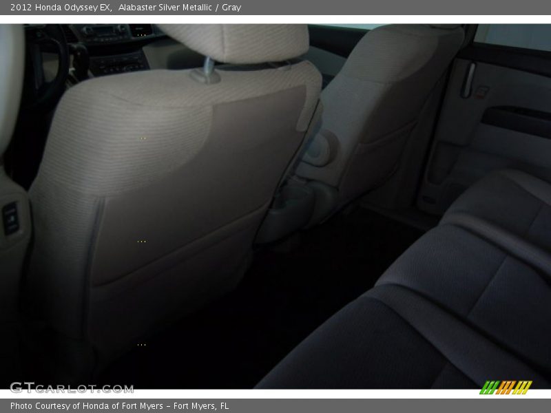 Alabaster Silver Metallic / Gray 2012 Honda Odyssey EX