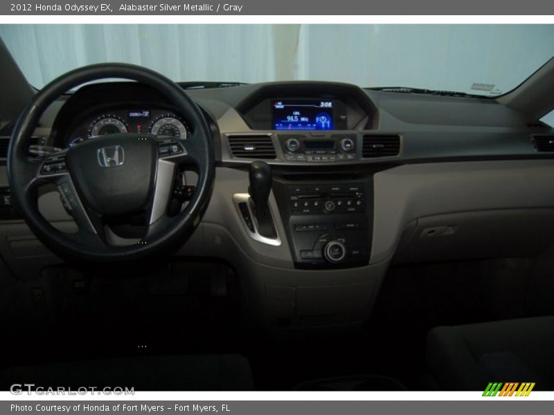 Alabaster Silver Metallic / Gray 2012 Honda Odyssey EX