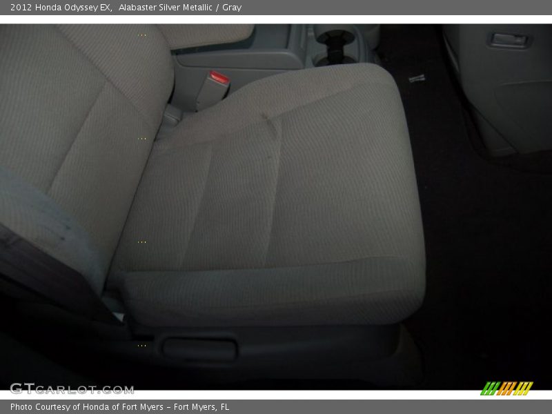 Alabaster Silver Metallic / Gray 2012 Honda Odyssey EX