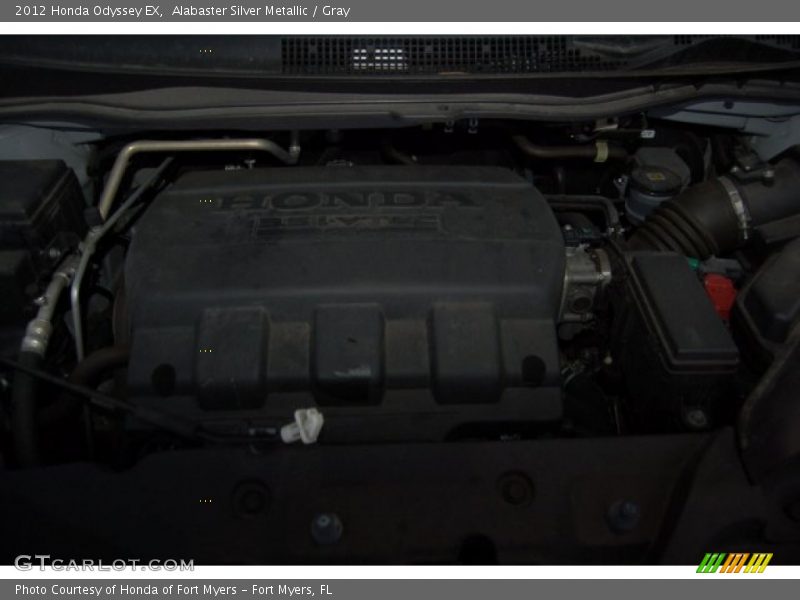 Alabaster Silver Metallic / Gray 2012 Honda Odyssey EX