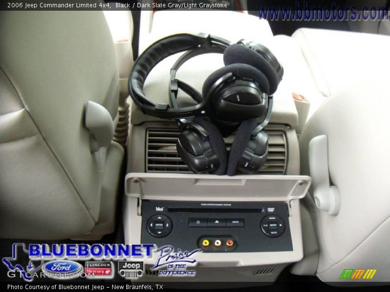 Black / Dark Slate Gray/Light Graystone 2006 Jeep Commander Limited 4x4