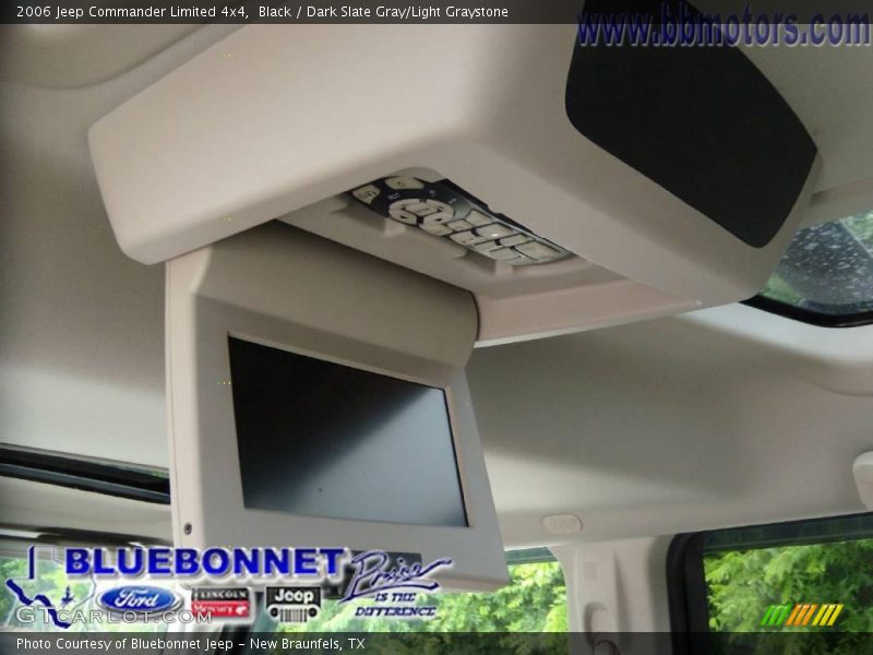 Black / Dark Slate Gray/Light Graystone 2006 Jeep Commander Limited 4x4