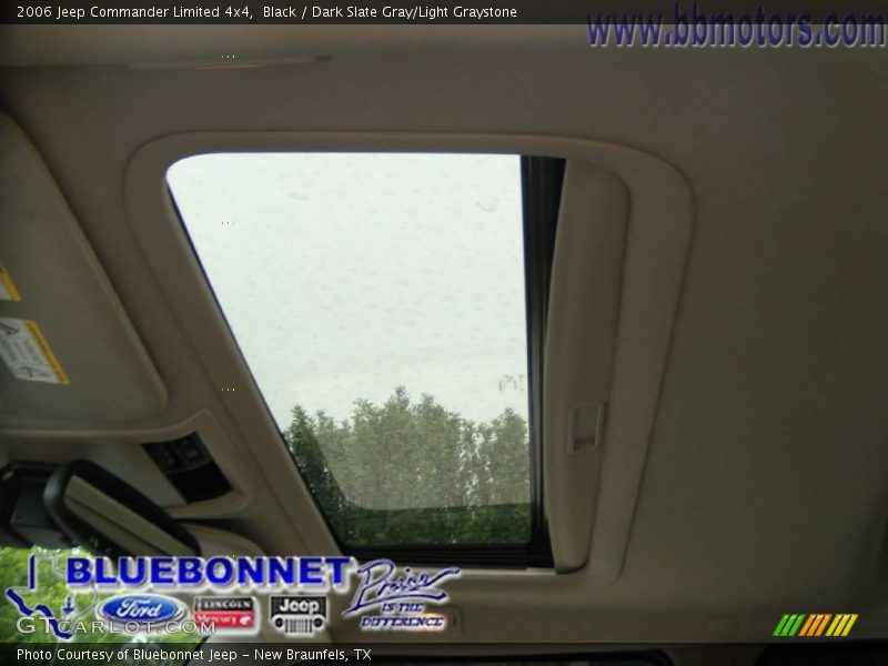 Black / Dark Slate Gray/Light Graystone 2006 Jeep Commander Limited 4x4