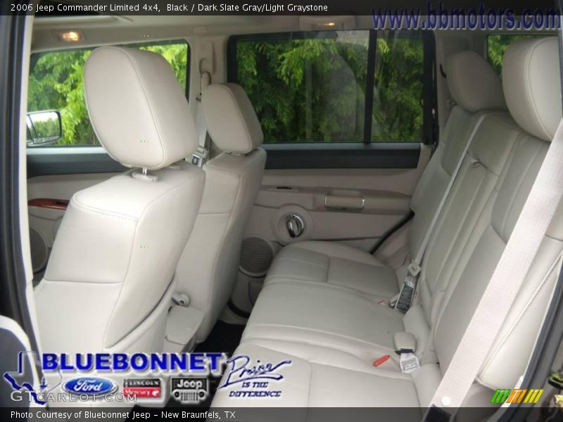 Black / Dark Slate Gray/Light Graystone 2006 Jeep Commander Limited 4x4