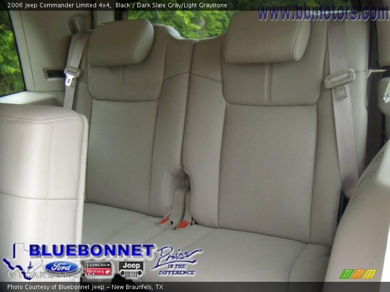 Black / Dark Slate Gray/Light Graystone 2006 Jeep Commander Limited 4x4