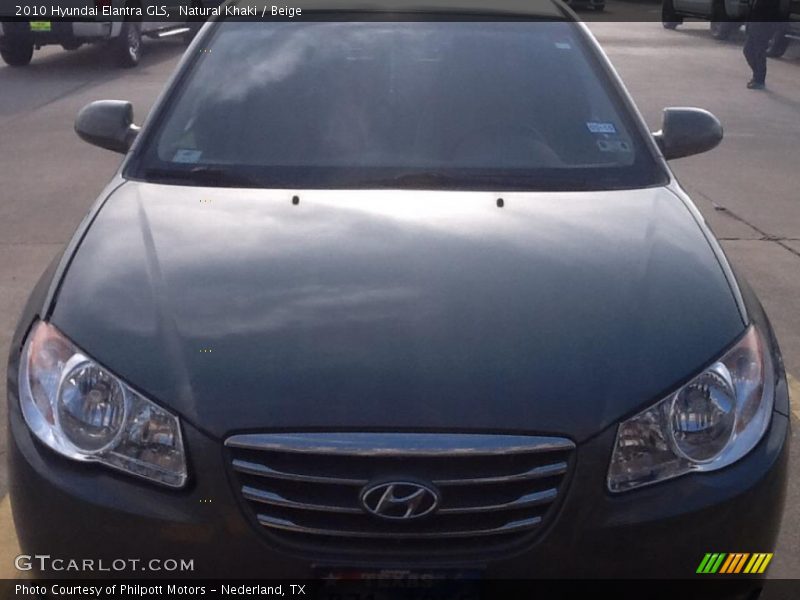 Natural Khaki / Beige 2010 Hyundai Elantra GLS