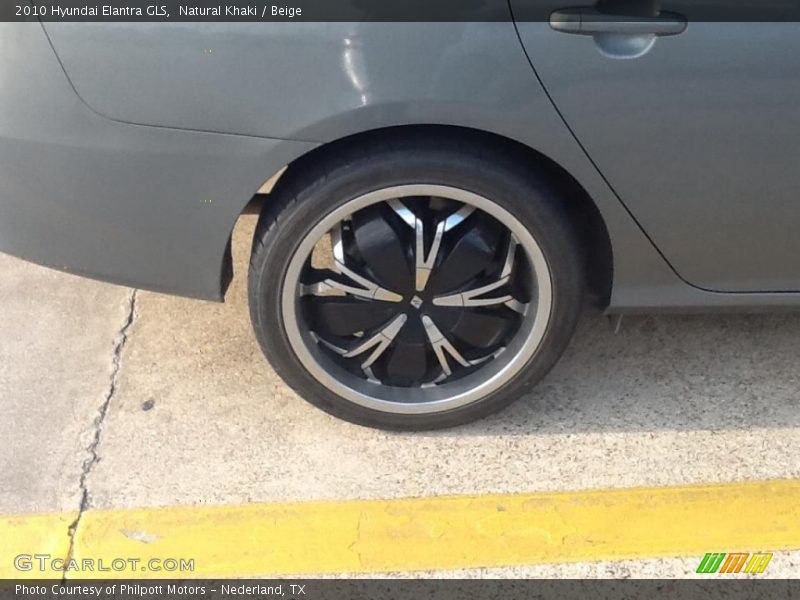 Natural Khaki / Beige 2010 Hyundai Elantra GLS