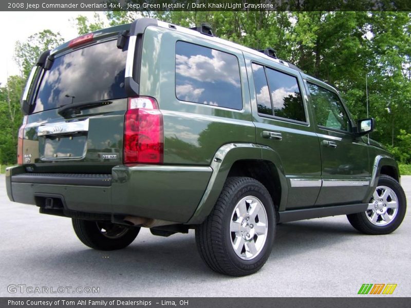 Jeep Green Metallic / Dark Khaki/Light Graystone 2008 Jeep Commander Overland 4x4