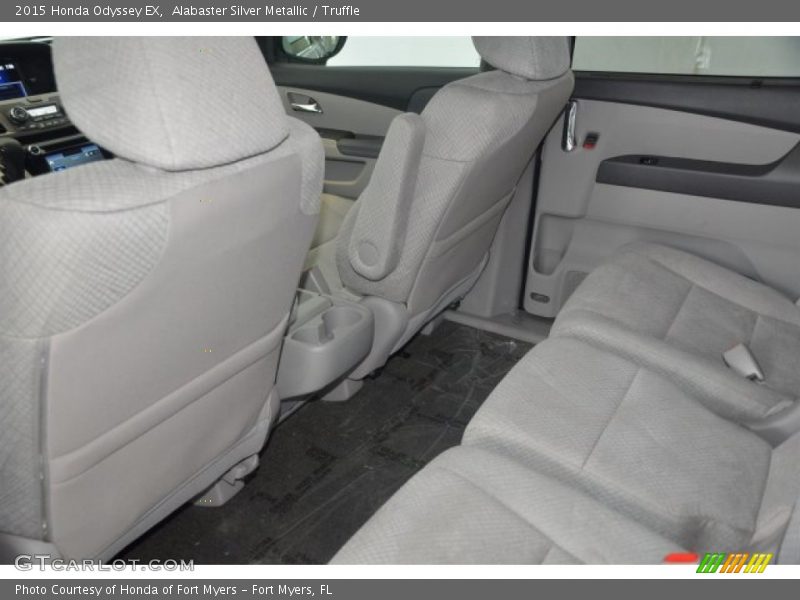 Alabaster Silver Metallic / Truffle 2015 Honda Odyssey EX