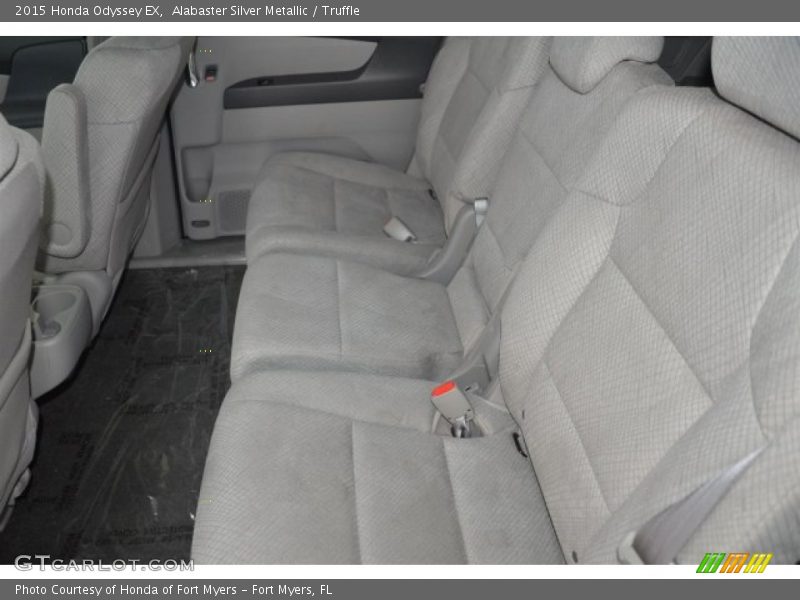 Alabaster Silver Metallic / Truffle 2015 Honda Odyssey EX
