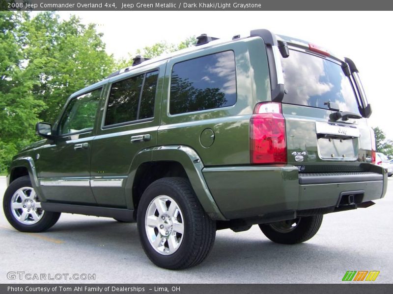 Jeep Green Metallic / Dark Khaki/Light Graystone 2008 Jeep Commander Overland 4x4
