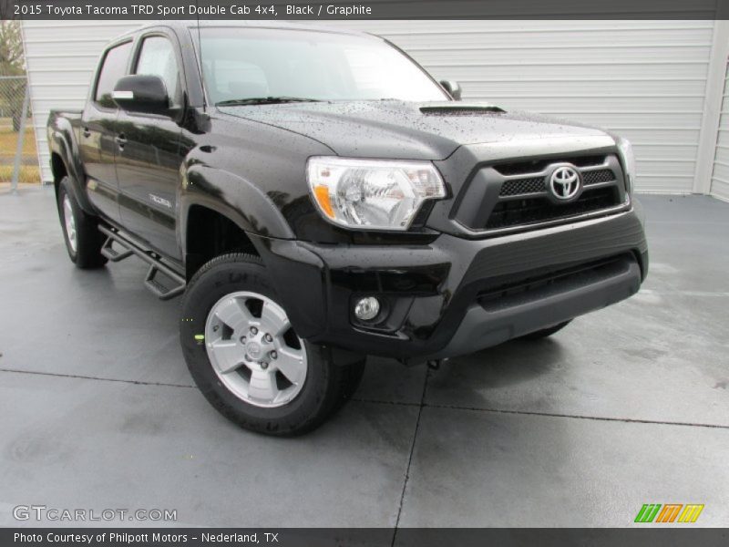 Front 3/4 View of 2015 Tacoma TRD Sport Double Cab 4x4