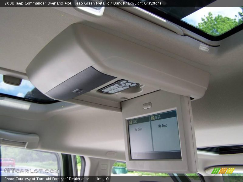Jeep Green Metallic / Dark Khaki/Light Graystone 2008 Jeep Commander Overland 4x4