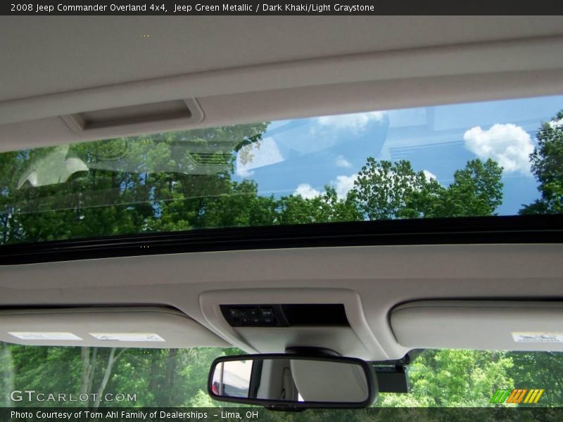 Jeep Green Metallic / Dark Khaki/Light Graystone 2008 Jeep Commander Overland 4x4