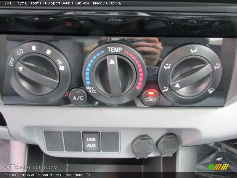 Controls of 2015 Tacoma TRD Sport Double Cab 4x4