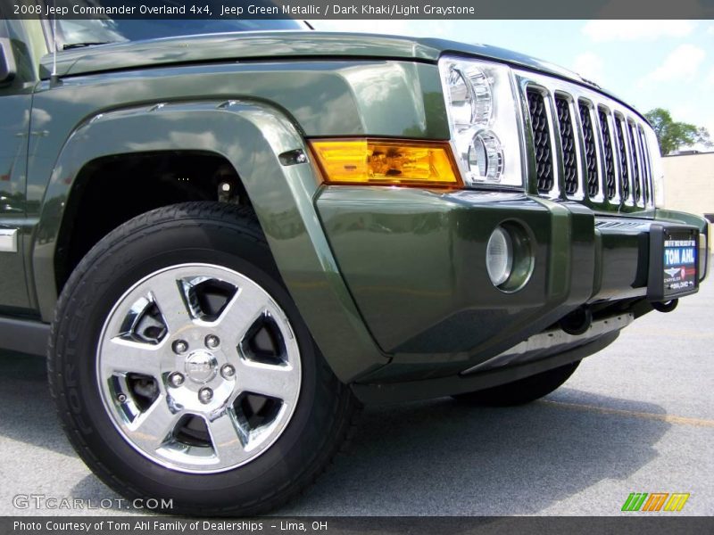 Jeep Green Metallic / Dark Khaki/Light Graystone 2008 Jeep Commander Overland 4x4