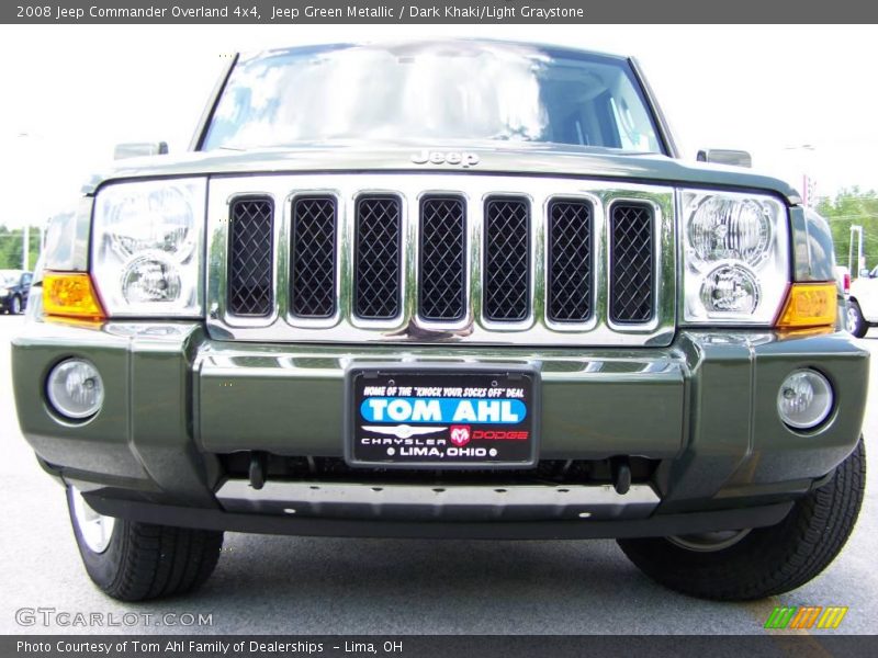 Jeep Green Metallic / Dark Khaki/Light Graystone 2008 Jeep Commander Overland 4x4