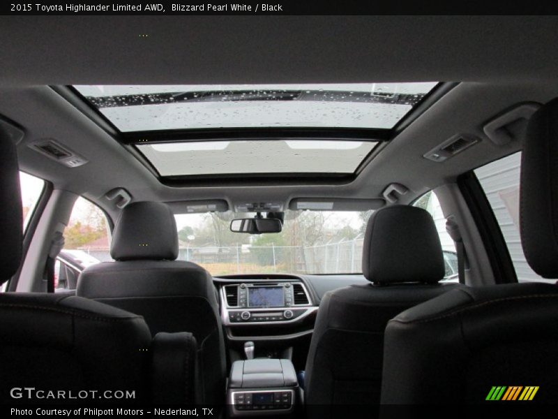 Blizzard Pearl White / Black 2015 Toyota Highlander Limited AWD