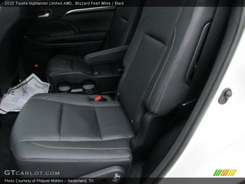 Blizzard Pearl White / Black 2015 Toyota Highlander Limited AWD