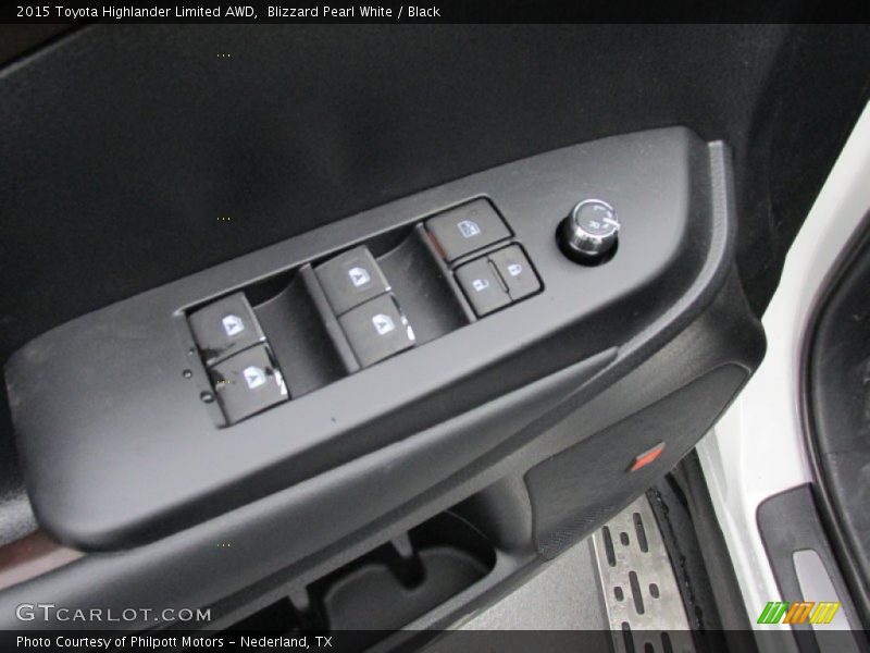 Blizzard Pearl White / Black 2015 Toyota Highlander Limited AWD