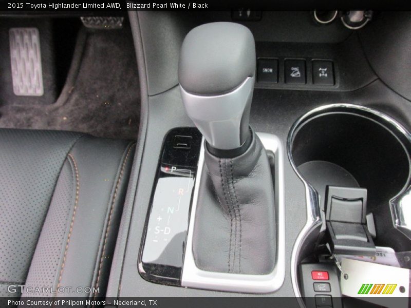 Blizzard Pearl White / Black 2015 Toyota Highlander Limited AWD