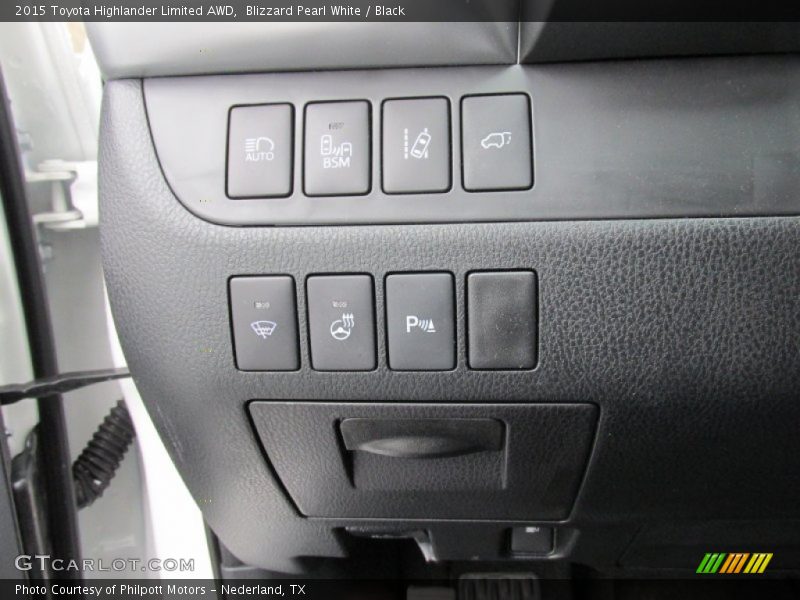 Blizzard Pearl White / Black 2015 Toyota Highlander Limited AWD