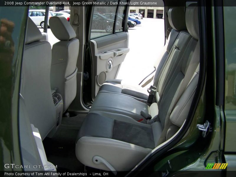 Jeep Green Metallic / Dark Khaki/Light Graystone 2008 Jeep Commander Overland 4x4