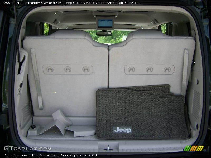 Jeep Green Metallic / Dark Khaki/Light Graystone 2008 Jeep Commander Overland 4x4