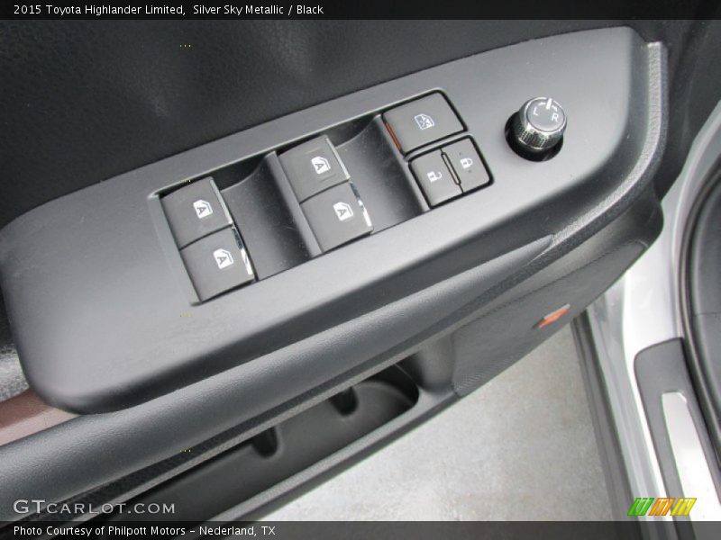 Controls of 2015 Highlander Limited