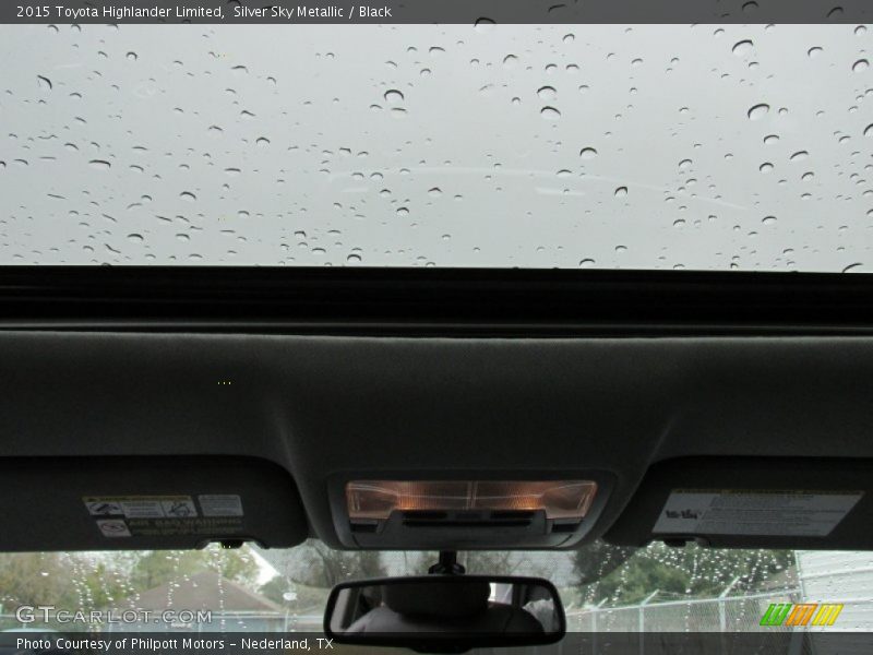 Silver Sky Metallic / Black 2015 Toyota Highlander Limited