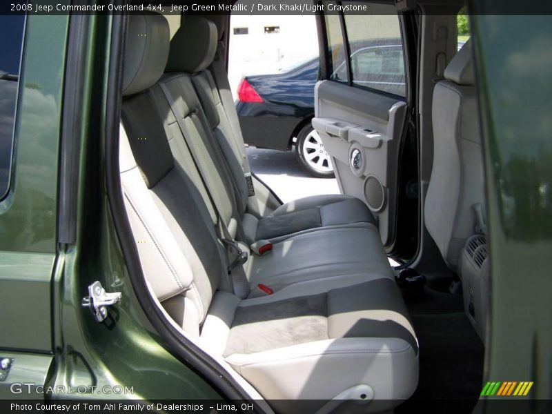 Jeep Green Metallic / Dark Khaki/Light Graystone 2008 Jeep Commander Overland 4x4