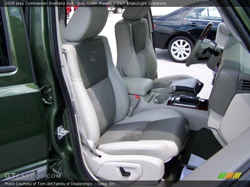 Jeep Green Metallic / Dark Khaki/Light Graystone 2008 Jeep Commander Overland 4x4