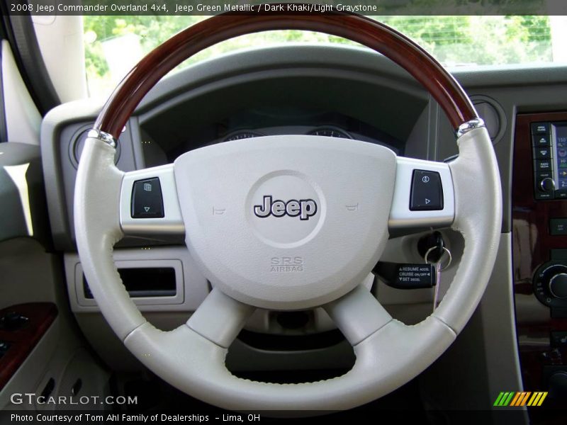 Jeep Green Metallic / Dark Khaki/Light Graystone 2008 Jeep Commander Overland 4x4