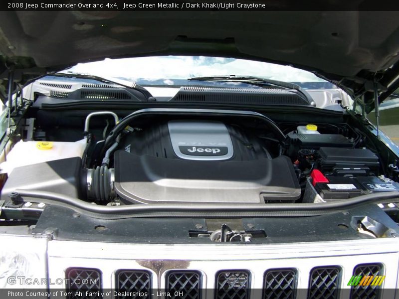 Jeep Green Metallic / Dark Khaki/Light Graystone 2008 Jeep Commander Overland 4x4