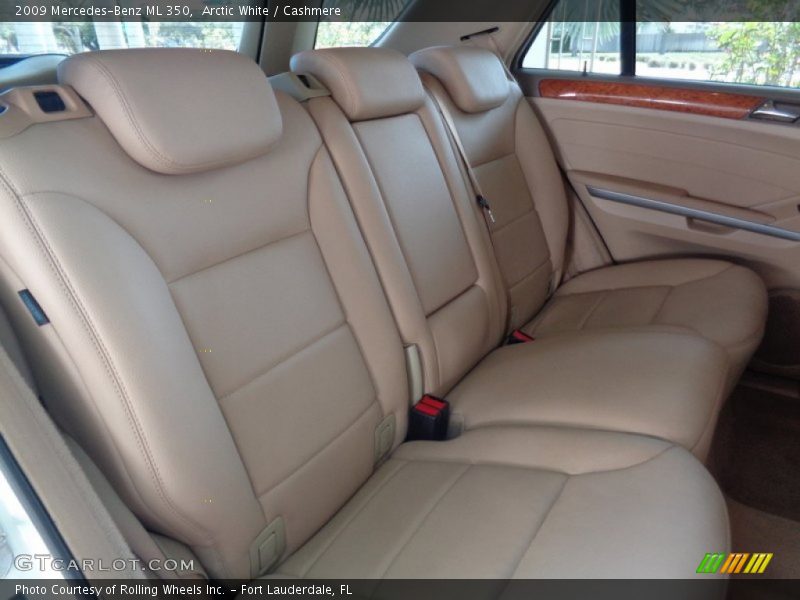 Arctic White / Cashmere 2009 Mercedes-Benz ML 350
