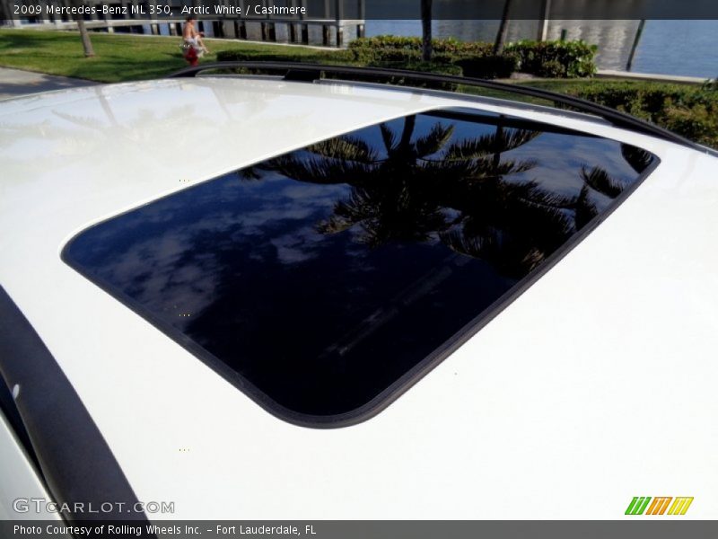 Arctic White / Cashmere 2009 Mercedes-Benz ML 350