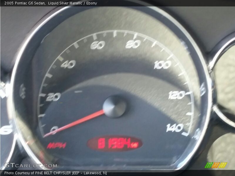 Liquid Silver Metallic / Ebony 2005 Pontiac G6 Sedan