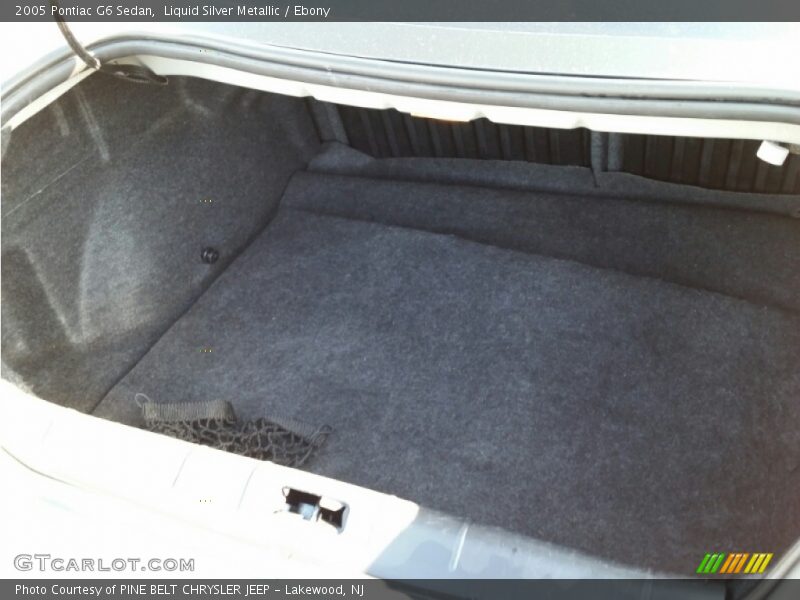 Liquid Silver Metallic / Ebony 2005 Pontiac G6 Sedan