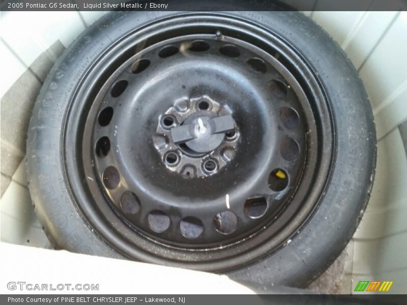 Liquid Silver Metallic / Ebony 2005 Pontiac G6 Sedan