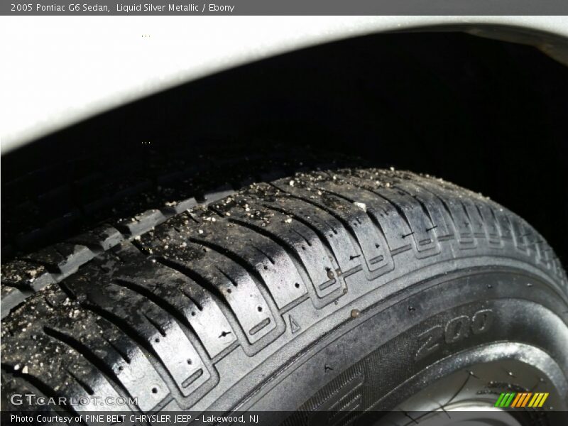 Liquid Silver Metallic / Ebony 2005 Pontiac G6 Sedan