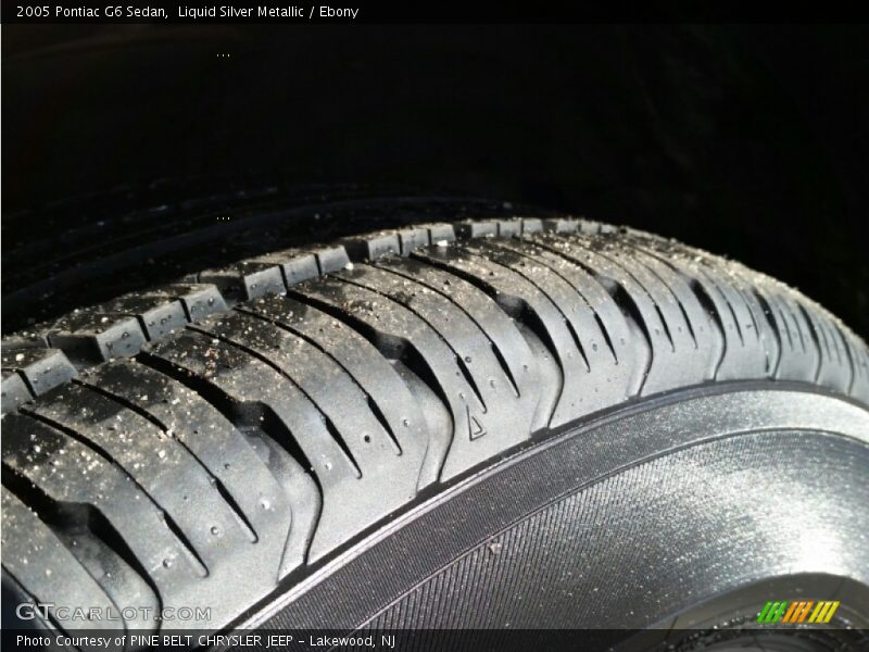 Liquid Silver Metallic / Ebony 2005 Pontiac G6 Sedan