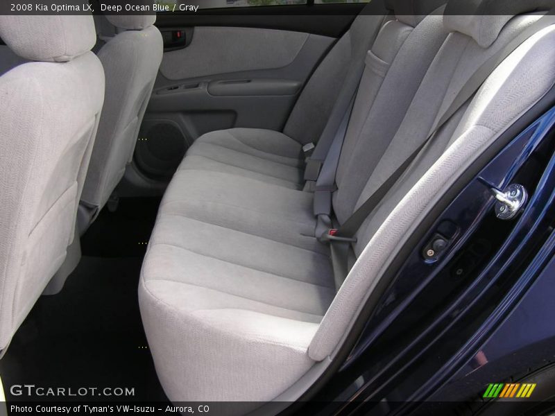 Deep Ocean Blue / Gray 2008 Kia Optima LX